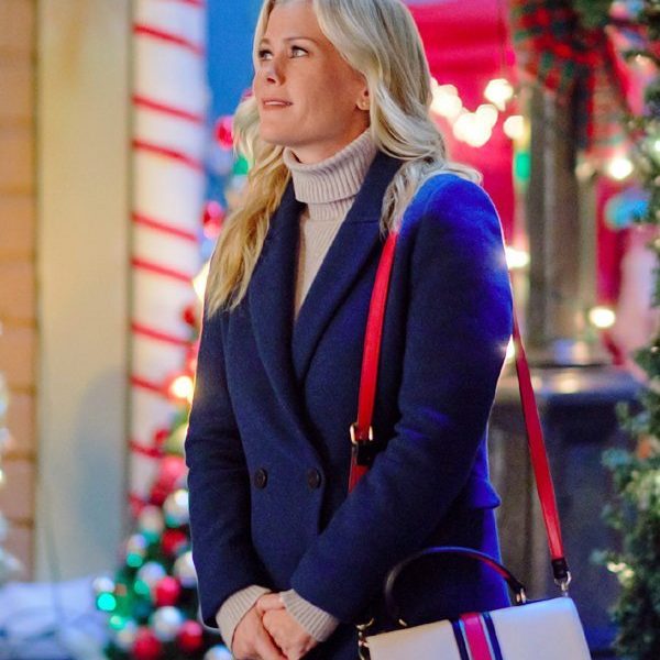 Alison Sweeney Good Morning Christmas Coat