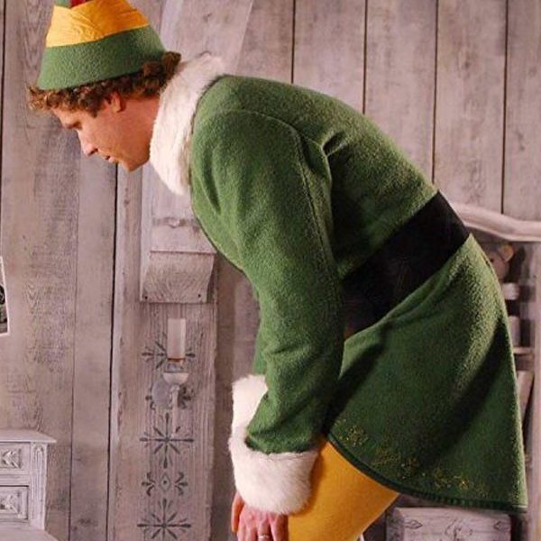 Will Ferrel Green Wool Coat