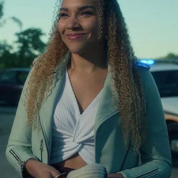 The Umbrella Academy Allison Hargreeves Grey Leather Jacket