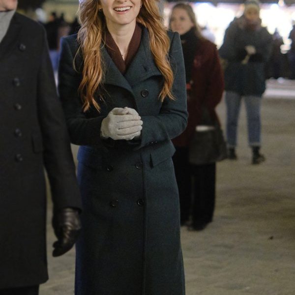 Sarah Drew Christmas in Vienna Coat