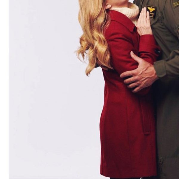 USS Christmas Maddie Contino Red Coat